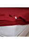 طقم شراشف سرير مطاطي نبيتى 100% قطن مصري, كثافة خيوط 250، 2كيس وساده، 100*200سم - 2