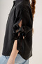 Girl's Sleeve Tie Shirt 3168 - 6