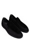 Men's Genuine Leather Black Casual Shoes - 2