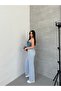 Waterway Striped Summer Blue Trousers - 3