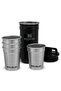 Adventure Steel Shot Glass and Water Bottle Set Black - 2