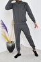 Men's Smoked Zipper Tracksuit Set - 2