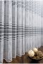 Sport Pattern Striped Tulle Curtain, 300x250, Sparse Pleat, 1/2 - 5