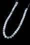 10 Mm Facet Cut Aquamarine Stone String - Tas-2621 - 2