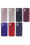 Oppo A54 4g Case Velvet Launch Soft Soft Liquid Silicone Camera Protected Cover Black - 2