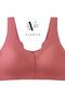 Laser Front Button Invisible Wire Free Seamless Ghost Bra with Removable Pads - 2