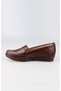Edik Daily and Mother's Shoes Genuine Leather Lining Heel Cushioning System M113 Brown - 2