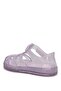 S10265 Star Glıtter Purple Girl's Sandals - 3