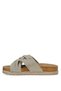 Paxx 3Fx Sand Color Women's Slippers - 3