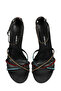 Nedda 3Fx Black Women's Heeled Sandals - 4