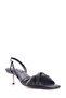 BALMORA 4FX Black Women's Heeled Sandals - 2