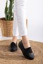 Women's Perforated Leather Orthopedic Anti-Sweat Anti-Slip Shoes Ballerinas - 6