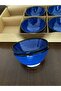 Navy Blue Ceramic Snack Bowl, Turkish Delight Bowl, Sauce Bowl - 5