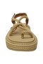 2025 Nomadic New Season Mid Ibiza Platform Women's Rope Sandals - 3