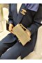 Hand Straped Zipper Detail Women's Wallet Hand Bag