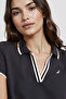 Basic Regular Fit Premium Cotton Logo Polo Shirt - 3
