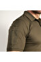 Kapan Polo Neck 2-Pocket Short Sleeve Tactical T-Shirt Khaki - 6