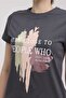 WL LELIA 11MS250 4FX - Anthracite Women's Short Sleeve T-Shirt - 4
