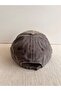 Black Rebel Embroidered Washed Distressed Style Adjustable Back Unisex Brown Hat - 7