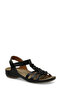 157362Z4FX Black Women's Comfort Sandals - 2