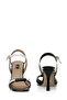 Inci Jade 4Fx Black Women's Heeled Sandals - 5