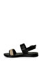 323688 .Z 4Fx Black Women's Flat Sandals - 3