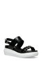 Meratra 4Fx Women's Black Comfort Sandals - 2