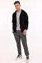 Mr Otn87 Fz Hd 4Pr Black Men's Tracksuit Top - 3