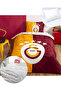 Taç Licensed Galatasaray 5 Star Single Cotton Duvet Cover Set + Quilt + Pillow - 2