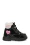 Zehna 4Pr Black Girl's Worker Boots