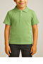 Unisex Children's Youth Polo Collar Short Sleeve Normal Pattern Plain Basic School High School T-shirt