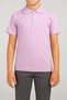 Unisex Children's Youth Polo Collar Short Sleeve Normal Pattern Plain Basic School High School T-shirt - 2