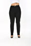Tube Leg Comfortable Fit Lycra Women's Large Size Jeans - 3