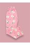 Patterned Combed Cotton Women's Pajama Bottoms - 2
