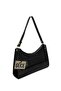 Black Crocodile Patterned Baguette Baguette Hand and Shoulder Bag Gc009000k - 7