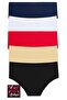 5 Pack Extra High Waist Laser Cut Seamless Non-Marking Extra Stretchy Panties - 2
