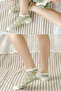 4 Pairs of Women's Cactus Patterned Short Booties Socks – Colorful and Cotton - 2