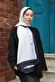 Premium Lux Original Monogram Shawl (Silk Voile, High Quality, Lightweight, Casual, Stylish, Testure Clothing) - 6