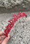 Alejandro Red Bridal Henna Crown Special Day Accessory Women's Crown Hair Accessory - 2