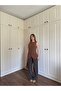 Buttoned Double Fabric Brown/Burgundy Vest - 4