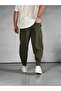 Men's Pocket Detailed Khaki Baguette Trousers Coc2500 - 4