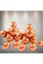 Chrome Copper Balloon 10 Pieces Glossy Mirror Balloon – 12 Inch, Metallic Color Party Balloon (Pack of 10) - 2