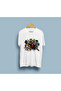 Oversize Graffiti Elements Design Unisex T-Shirt