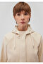 Hooded Beige Jacket Loose Fit / Loose Fit 1110025-70182 - 5