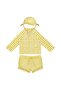 Uv Protection Long Sleeve Baby Boy Swimwear Set