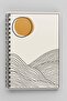 Daily Planner Undated Agenda| 90 Sheets| Hard Cardboard Cover| Steel Spiral - 5