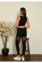 Black Cropped Leggings Set - 90% Cotton (Slim Fit) - 3