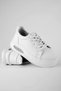 Riga White Women's Sneakers - Transparent Detailed - 7