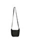 Women's Black Leather Shoulder Bag - 4