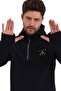 Rush Run Men's Training Kangaroo Pocket Zipper Hooded Sports Sweatshirt - 3